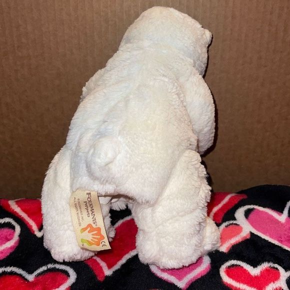 Folkmanis Standing 10” Polar Bear Puppet Plush Animal - Picture 4 of 8